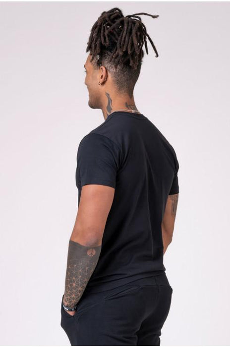 Nebbia NEBBIA Men's T-shirt 593 Black