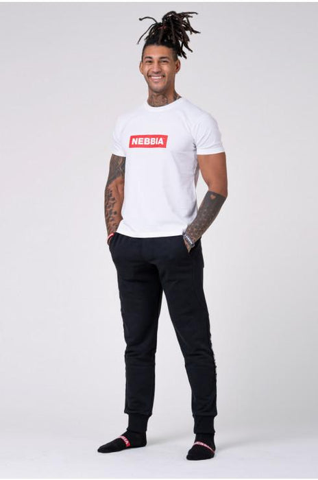 Nebbia NEBBIA Men's T-shirt 593 White