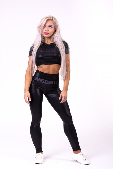 Nebbia Sandra D Crop Top 657 - Black