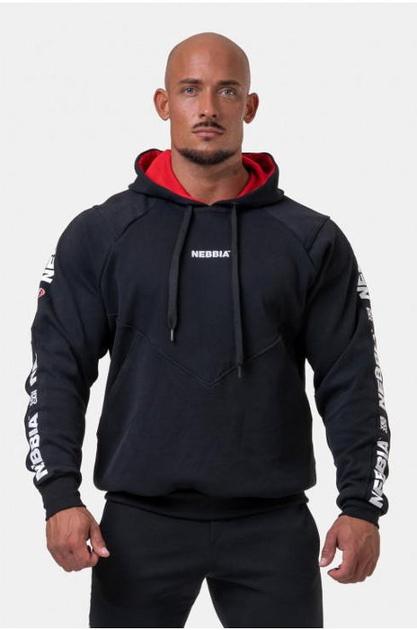 Nebbia Unlock The Champion Hoodie 194 Black - Hoodie at MySupplementShop by Nebbia