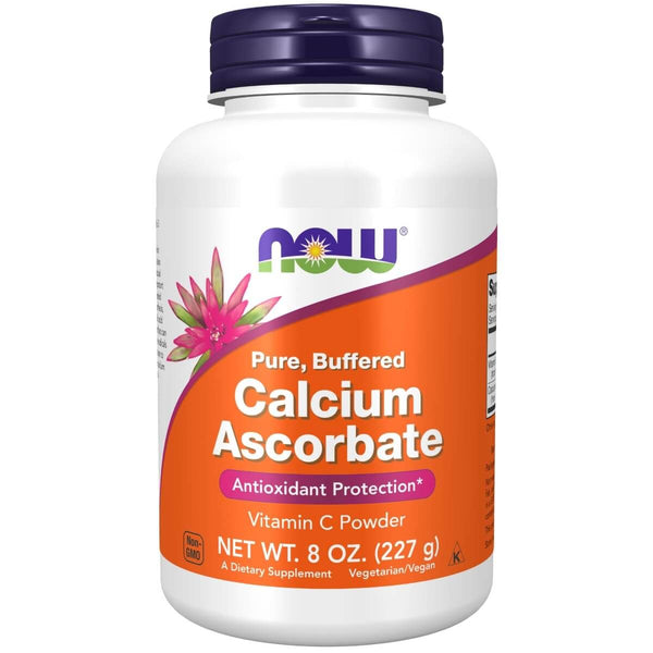 NOW Foods Calcium Ascorbate Powder 8oz - Vitamins & Minerals at MySupplementShop by NOW Foods