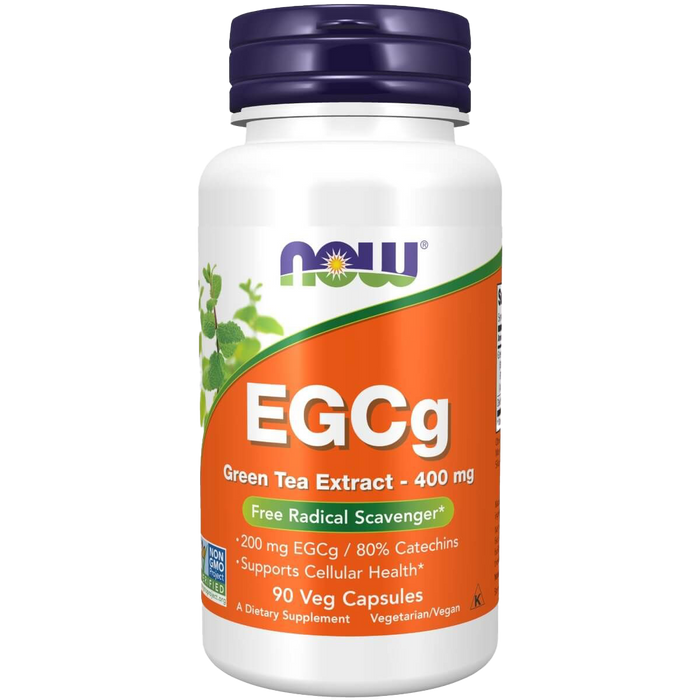 NOW Foods EGCg Green Tea Extract 400 mg 90 Veg Capsules