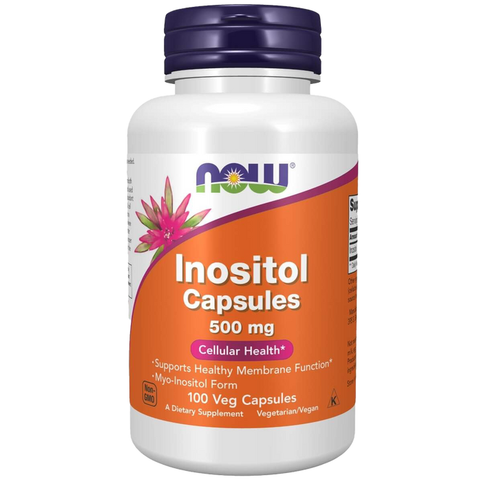 NOW Foods Inositol 500mg 100 Veg Capsules