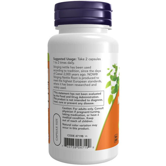 NOW Foods Stinging Nettle Root Extract 250 mg 90 Veg Capsules | Premium Supplements at MYSUPPLEMENTSHOP