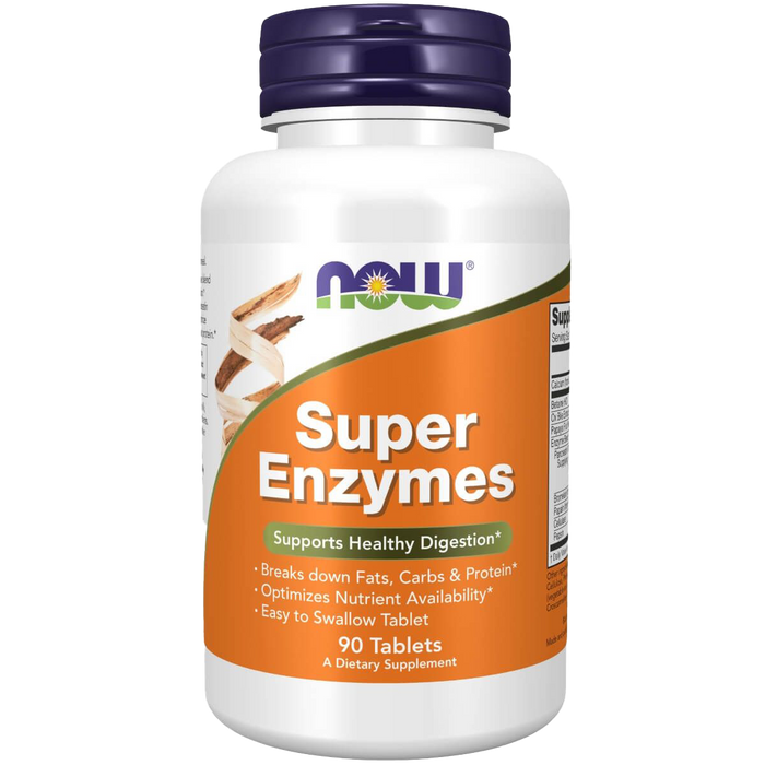 NOW Foods Super Enzymes 90 Tablets