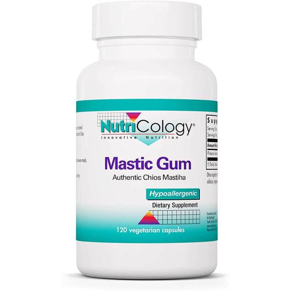 Nutricology Mastic Gum 120 Vegetarian Capsules | Premium Supplements at MYSUPPLEMENTSHOP