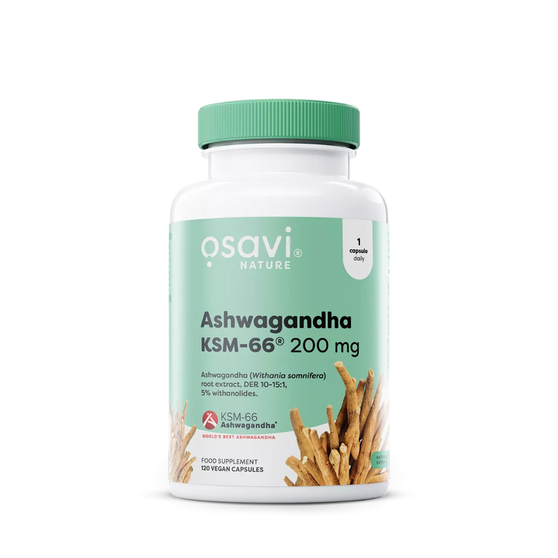 Osavi Ashwagandha KSM-66, 200mg Vegan caps