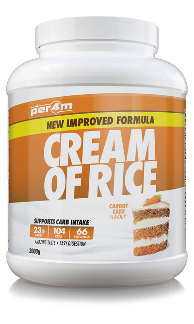 Per4m Cream of Rice 2kg - Carrot Cake - Cream Of Rice at MySupplementShop by PER4M Nutrition