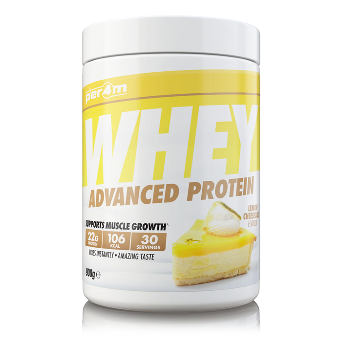 PER4M Whey Protein Powder 900g - 30 Servings | 21g Protein per Serving