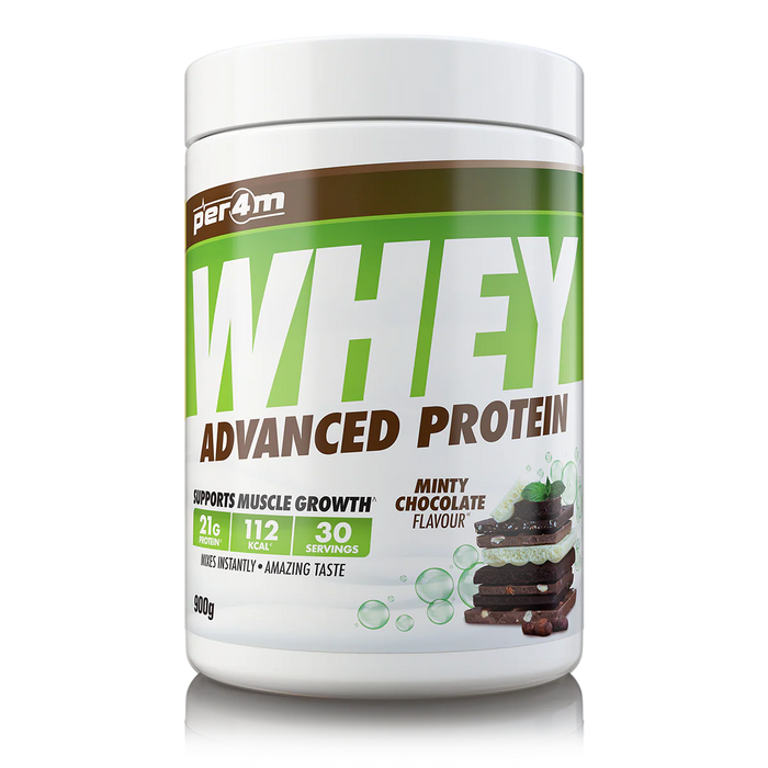 PER4M Whey Protein Powder 900g - 30 Servings | 21g Protein per Serving
