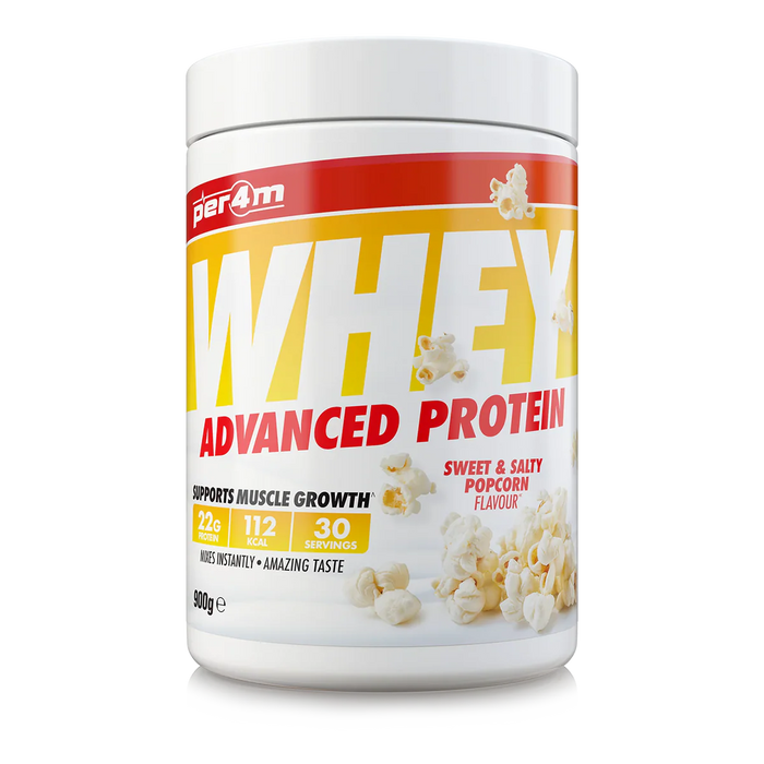 PER4M Whey Protein Powder 900g - 30 Servings | 21g Protein per Serving