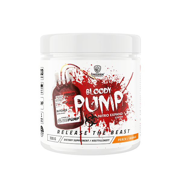 Swedish Supplements Bloody Pump 300g Peach Mango