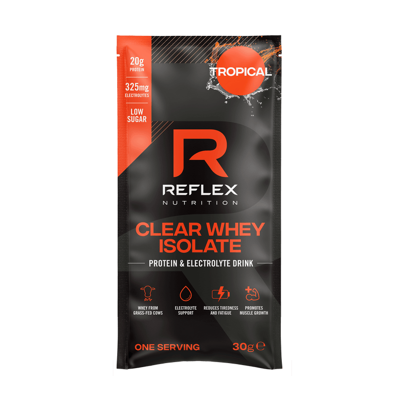 Reflex Nutrition Clear Whey Isolate Single Serving 30g Best Value Single Servings/Trials at MYSUPPLEMENTSHOP.co.uk