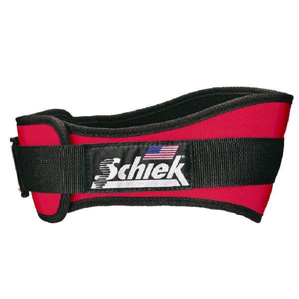 Schiek Training Belt 2006 6 Inch - Red