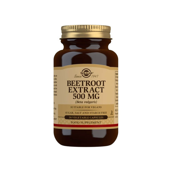 Solgar Beetroot Extract 500 mg Vegetable Capsules Pack of 90 at MySupplementShop.co.uk