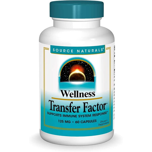 Source Naturals Wellness Transfer Factor 125mg 60 Capsules | Premium Supplements at MYSUPPLEMENTSHOP