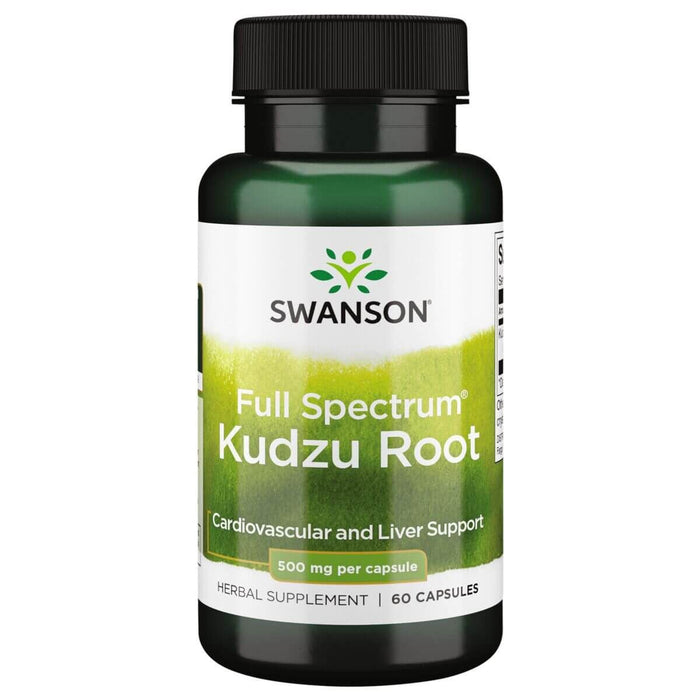 Swanson Full Spectrum Kudzu Root 500 mg 60 Capsules | Premium Supplements at MYSUPPLEMENTSHOP