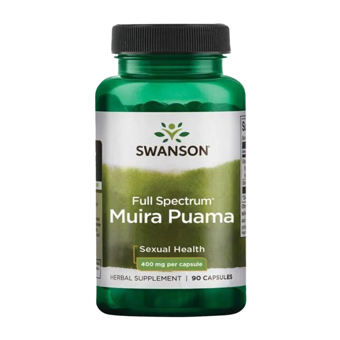 Swanson Full Spectrum Muira Puama, 400mg - 90 caps