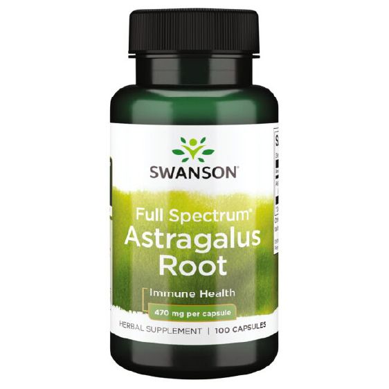 Swanson Full Spectrum Astragalus Root 470 mg 100 Capsules at MySupplementShop.co.uk