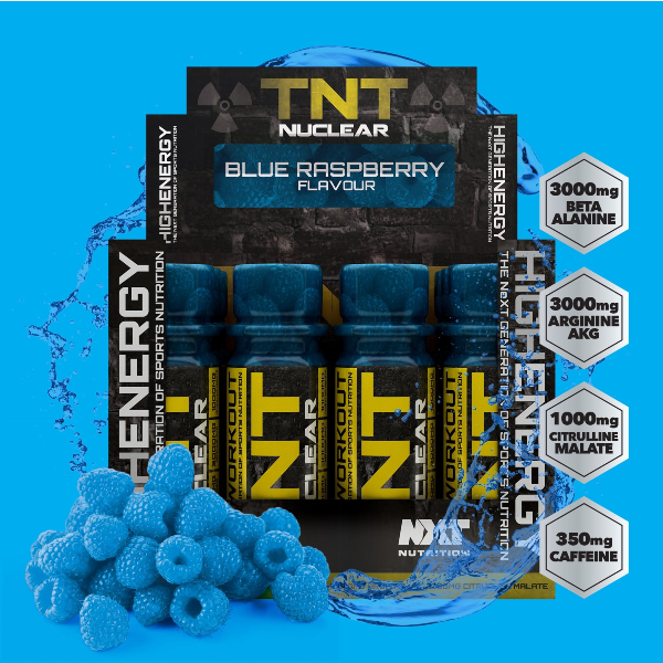 NXT Nutrition TNT Nuclear Shots 12 x 60ml