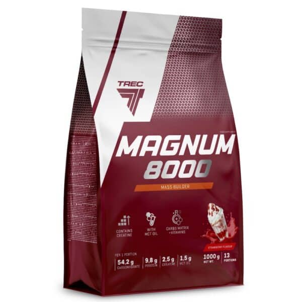 Trec Nutrition Magnum 8000, Erdbeere – 1000 Gramm