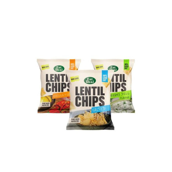 Eat Real Snacks Lentil 40g x 18