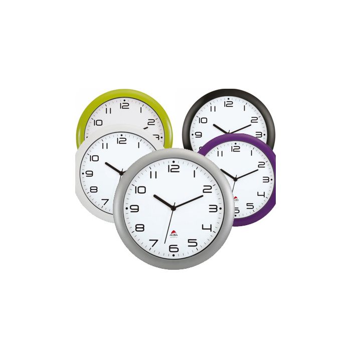 Wall Clock - White - Wall Clocks at MySupplementShop by Alba