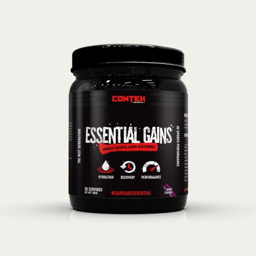 Conteh Essential Gains 465g Berry | High-Quality Health & Personal Care | MySupplementShop.co.uk