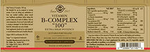 Solgar Vitamin B-Complex Extra High Potency Vegetable Capsules 50Tabs | High-Quality Health Foods | MySupplementShop.co.uk