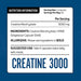 Applied Nutrition Creatine 3000 - Creatine Monohydrate Capsules 3000mg Per Serving High Strength Supplement Increases Physical Performance (120 Capsules - 30 Servings) | High-Quality Creatine | MySupplementShop.co.uk