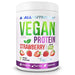 Allnutrition Vegan Protein, Strawberry - 500g | High-Quality Combination Multivitamins & Minerals | MySupplementShop.co.uk