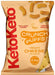 Keto Keto Low Carb Crunch Puffs 10 x 80g Keto Snacks For Weight Loss | Keto Diet Keto Crisps | Low Carb | Low Calorie Vegan Food Gluten Free High Protein (Vegan Cheese) | High-Quality Crisps & Snacks | MySupplementShop.co.uk