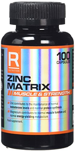 Reflex Nutrition Zinc Matrix 100 Caps | High-Quality Natural Testosterone Support | MySupplementShop.co.uk