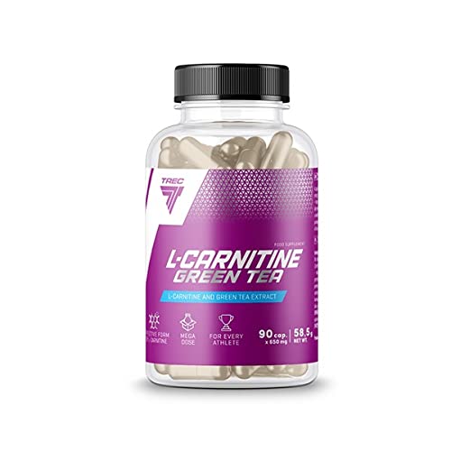 Trec Nutrition L-Carnitine + Green Tea - 90 caps | High-Quality Fat Burners | MySupplementShop.co.uk