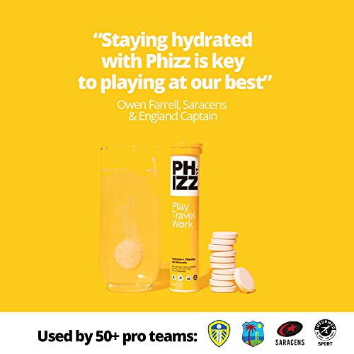 Phizz 2-in-1 Multivitamin & Rehydration Electrolyte Effervescent 12x10Tabs Orange | High-Quality Sports Nutrition | MySupplementShop.co.uk