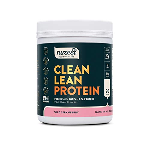 Nuzest Clean Lean Protein 500g Wild Strawberry | High-Quality Sports Nutrition | MySupplementShop.co.uk