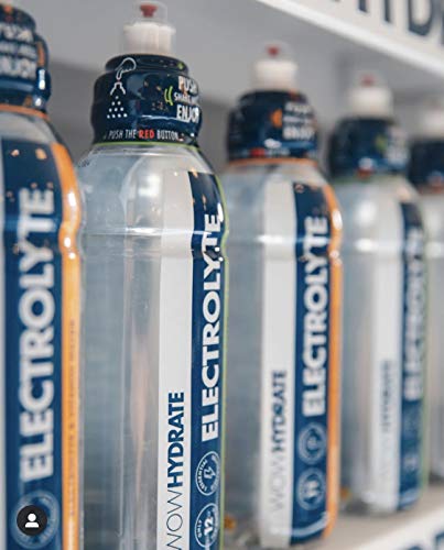 WOW HYDRATE LTD Electrolyte Water 12 x 500 ml Lemon & Lime | High-Quality Recovery & Hydration Drinks | MySupplementShop.co.uk