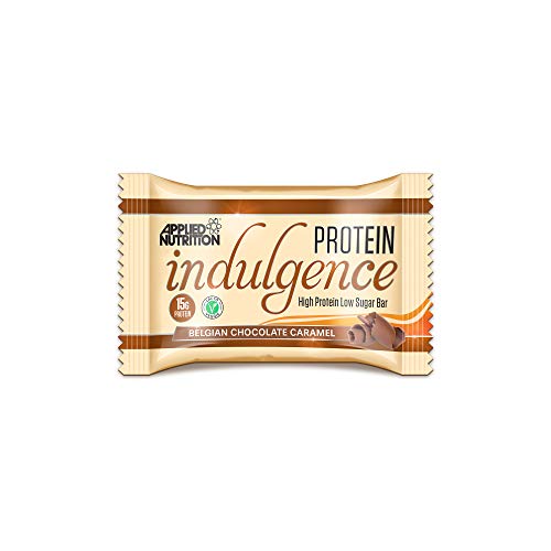 Applied Nutrition Protein Indulgence Bar 50g Belgian Chocolate Caramel | High-Quality Nutrition Bars | MySupplementShop.co.uk