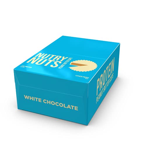 Nutry Nuts Peanut Butter Cups 12x42g White Chocolate | High-Quality Health Foods | MySupplementShop.co.uk