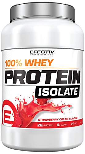 Efectiv Nutrition Whey Protein Isolate 908g Strawberry | High-Quality Protein | MySupplementShop.co.uk