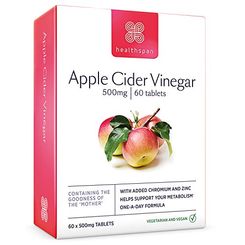 Healthspan Apple Cider Vinegar 60 Tablets | High-Quality Health Foods | MySupplementShop.co.uk