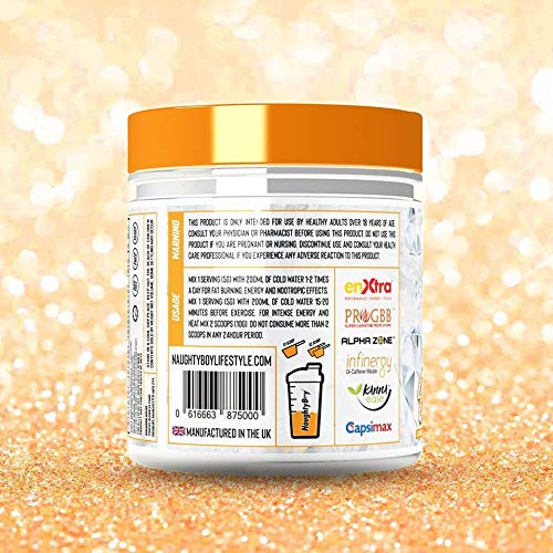 Naughty Boy The Drip 200g Bondi Peach | High-Quality Fat Burners | MySupplementShop.co.uk