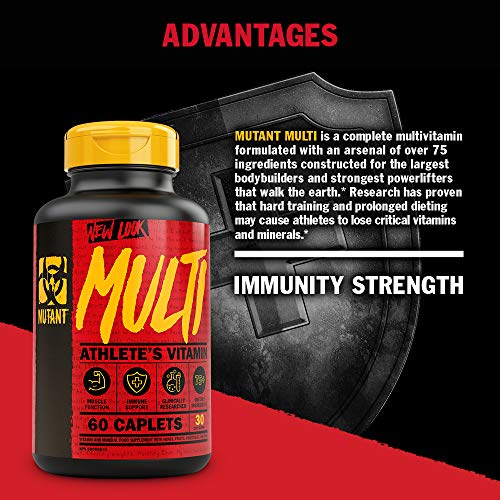 Mutant Core Multi Vitamin Tabs 60 Tablets | High-Quality Combination Multivitamins & Minerals | MySupplementShop.co.uk