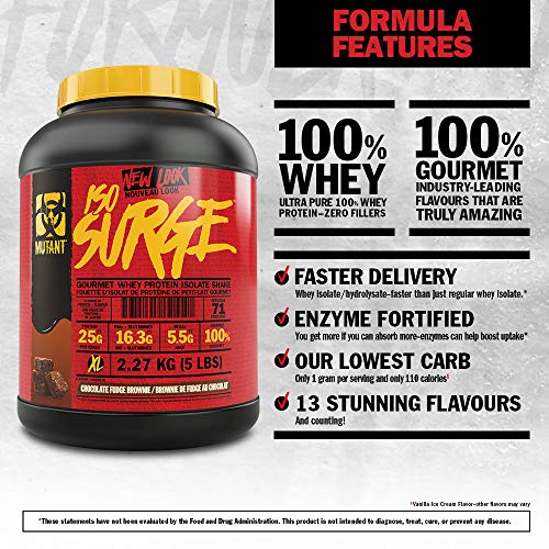 Mutant Iso Surge 727g Vanilla Ice Cream - Protein at MySupplementShop by Mutant