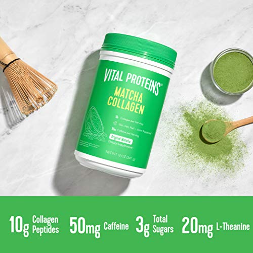 Vital Proteins Collagen Peptides - Matcha | High-Quality Vitamins & Supplements | MySupplementShop.co.uk