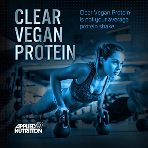 Applied Nutrition Clear Vegan Protein - Hydrolysed Pea Protein Isolate Vegan Protein Powder (Strawberry & Raspberry) (600g - 40 Servings) | High-Quality Multiminerals | MySupplementShop.co.uk