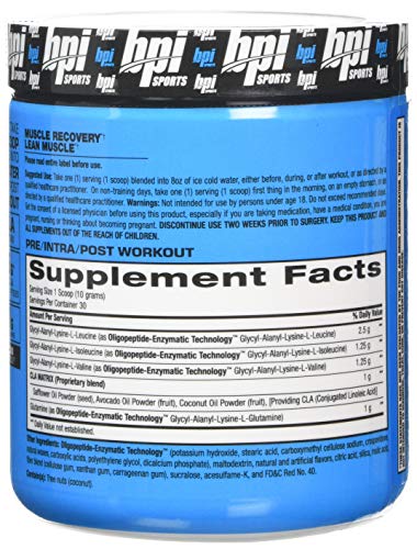 BPI Sports Best Creatine Defined Supplement Blue Crush | High-Quality Amino Acids and BCAAs | MySupplementShop.co.uk