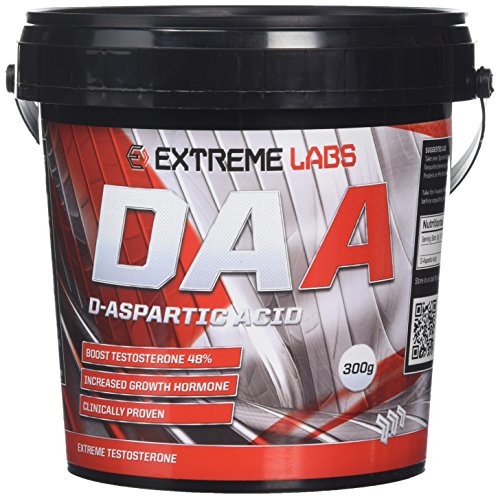 Extreme Labs 300 g DAA-D-Aspartic Acid Powder | High-Quality Amino Acids | MySupplementShop.co.uk