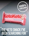 Keto Keto Bars 12 x 50g Keto Snacks For Weight Loss | Keto Diet Sugar Free Snack Meal Replacement Bar | Healthy Snacks Keto Food Low Carb | Low Calorie Vegan Food Breakfast Bar (Cherry Bakewell) | High-Quality Diet Bars | MySupplementShop.co.uk