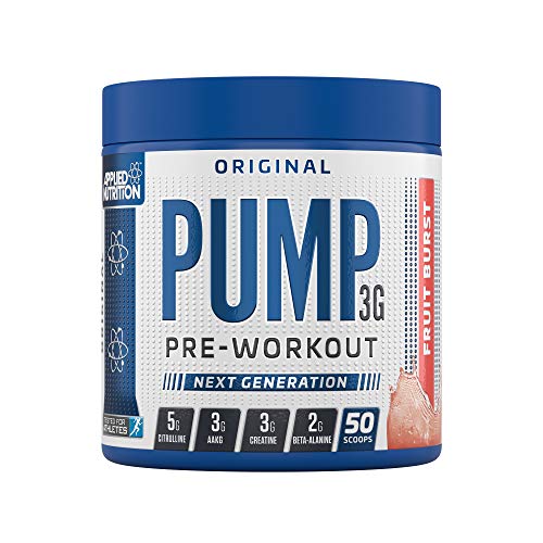 Applied Nutrition Pump 3G 375g Fruit Burst | High-Quality Nitric Oxide Boosters | MySupplementShop.co.uk